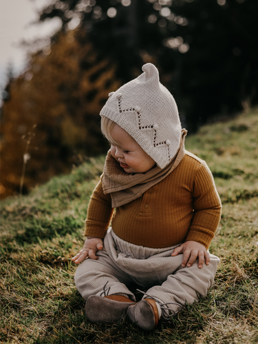 The Simple Folk Ribbed Onesie, Cinnamon
